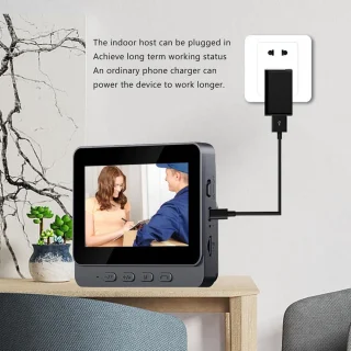 Video Deurbel met Camera WiFi - Slimme Draadloze Deurbel