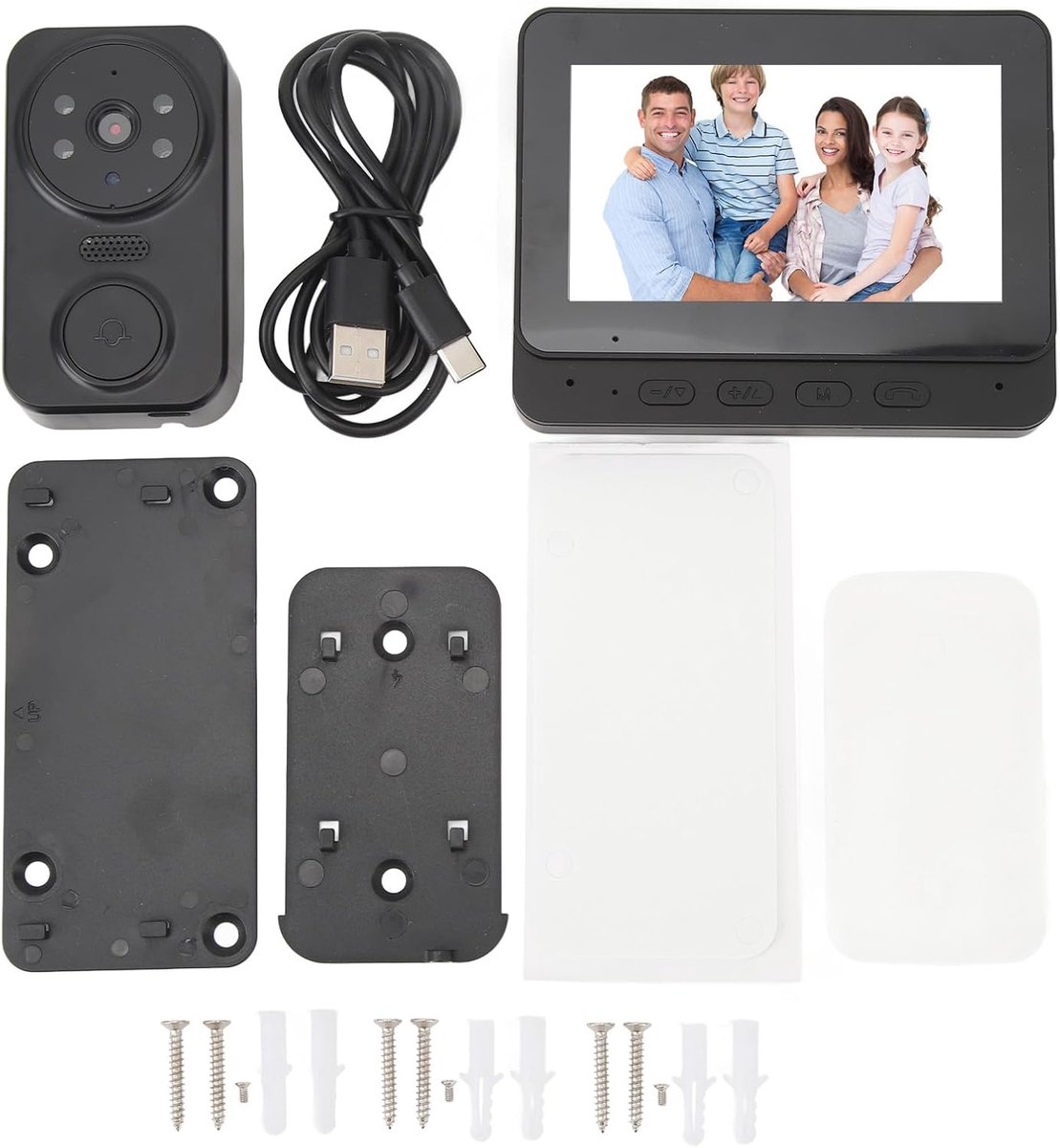 Video Deurbel met Camera WiFi - Slimme Draadloze Deurbel