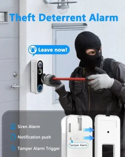 Video deurbel met camera WiFi – Slimme draadloze deurbel