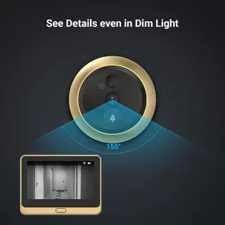 Video deurbel met camera WiFi - Slimme draadloze deurbel met app