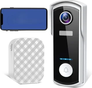 Video deurbel met camera WiFi tweeweg audio