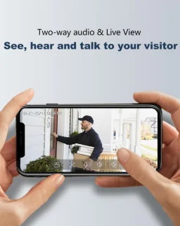Video deurbel met camera WiFi tweeweg audio