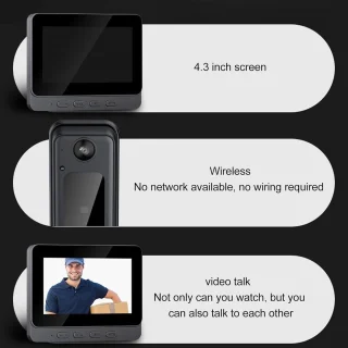 Video Deurbel Wifi Beveiligingscamera Smart Home