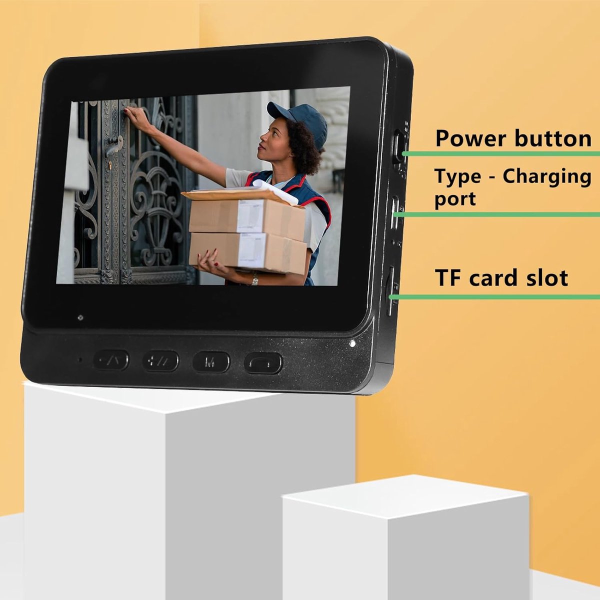 Video Deurbel WiFi Camera Draadloos Slim