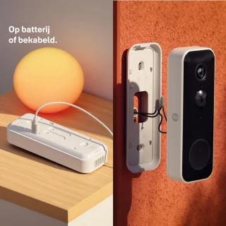 Video deurbel WiFi draadloos met camera en app zonder abonnement