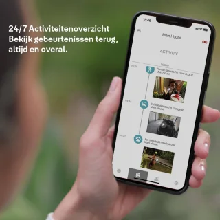 Video deurbel WiFi draadloos met camera en app zonder abonnement