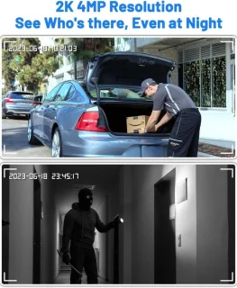 Video Deurbel WiFi met Camera en App - Draadloze Slimme Deurbel