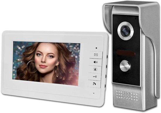 Video deurbel WiFi met camera en app Slimme deurbel draadloos