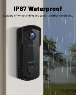 Video Deurbel WiFi met Camera en Tweeweg Audio