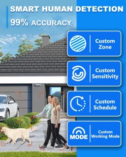 Video Deurbel WiFi met Camera en Tweeweg Audio