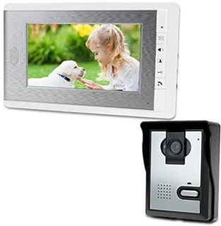 Video deurbelset 7 inch monitor