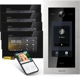 Video deurbelset 7 inch touchscreen