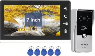 Video Deurintercom Deurbelcamera 7-inch Monitor