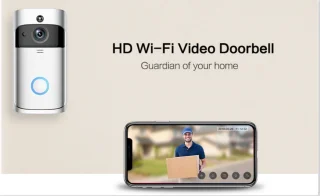 Video V5 Draadloze Deurbel met Camera + Gong - NL Handleiding