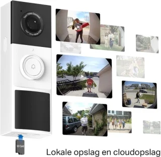 Videodeurbel (batterij)