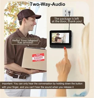 VideoDeurbel Pro Draadloos WiFi
