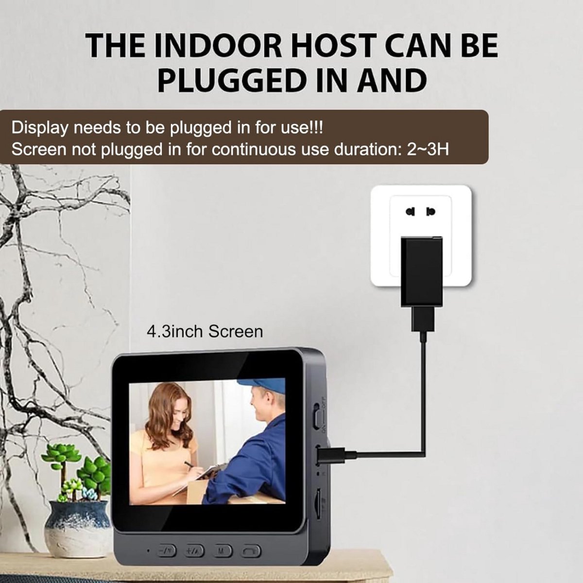VideoDeurbel Pro Draadloos WiFi
