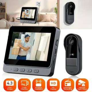 VideoDeurbel Pro Draadloos WiFi