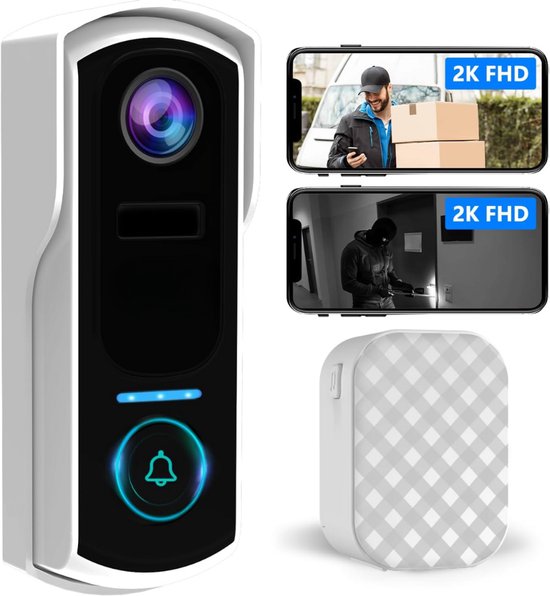VideoDeurbel Pro WiFi Draadloos