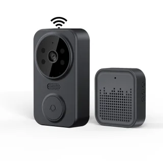 De Videodeurbel zwart in één oogopslag