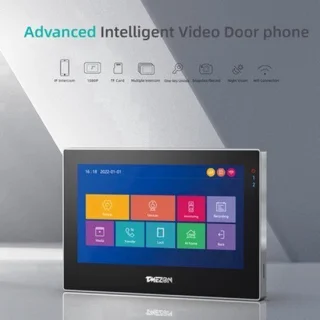 Videodeurbelset – 7 inch touchscreen – 1080p resolutie – met app – voor buiten