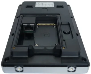 Videodeurbelset bedraad - 1DB 4 BK screen 1PoE - 7 inch kleurenaanraakscherm