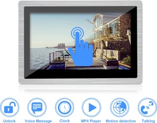WiFi Intercom Deurbel 10.1'' Touchscreen Monitor 920P AHD Camera