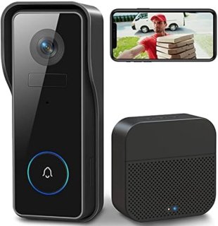 Krachtige 2K draadloze videodeurbel: scherp, breed en weerbestendig