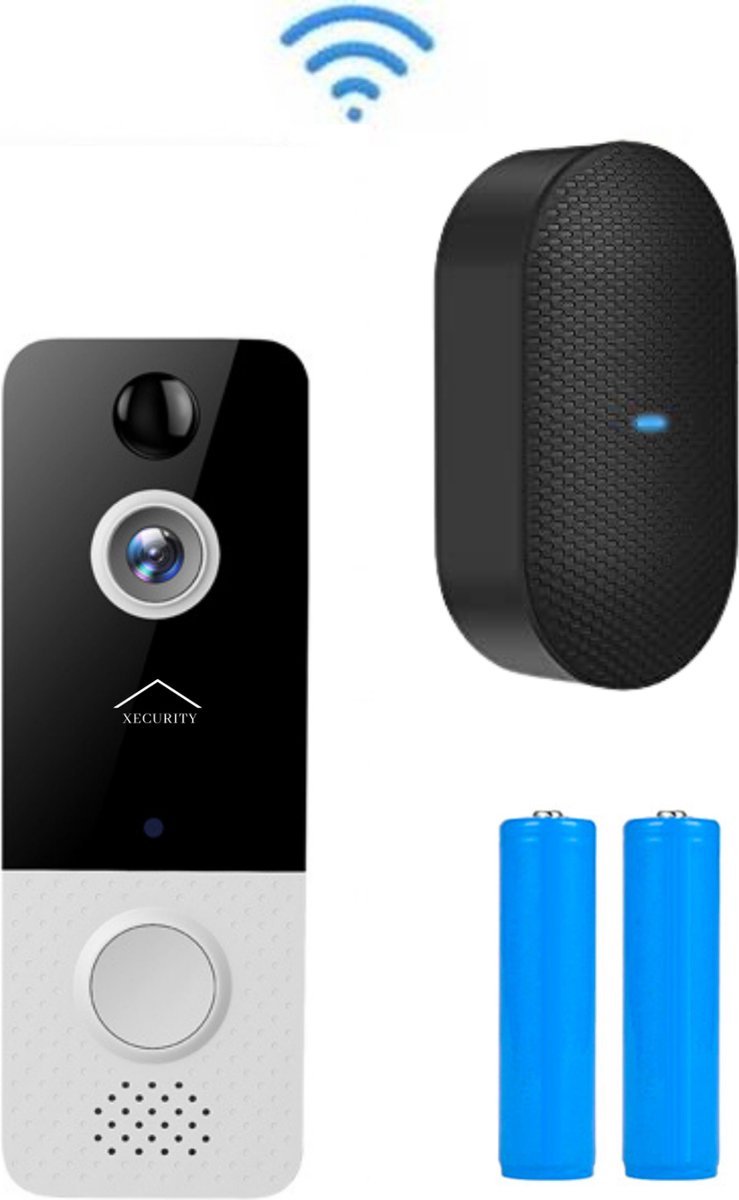 Xecurity X8+ WiFi Video Deurbel Compact