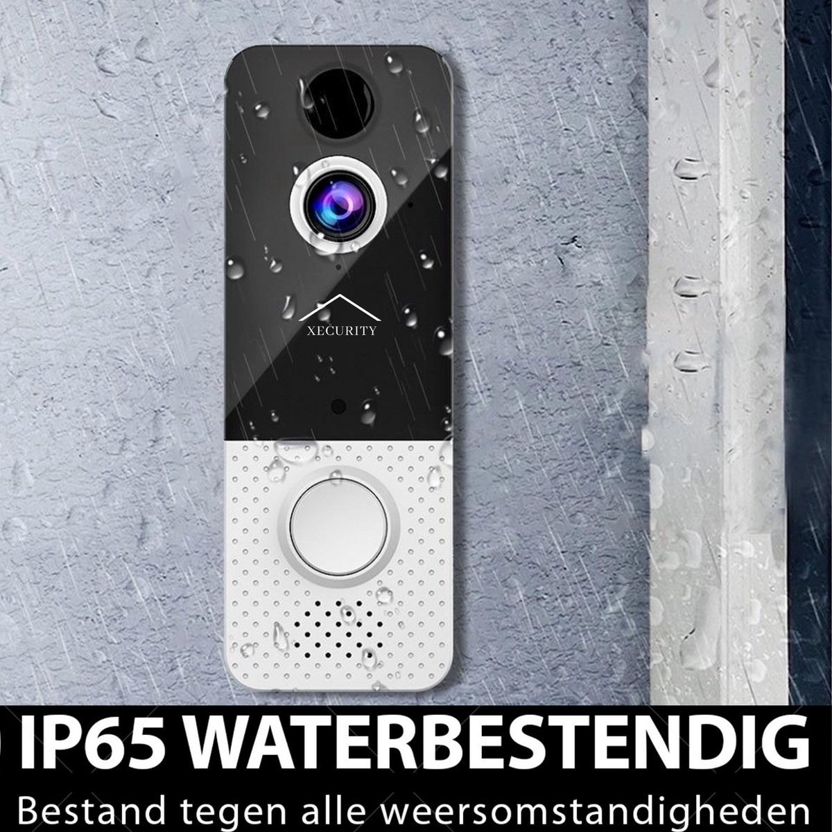 Xecurity X8+ WiFi Video Deurbel Compact