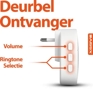 Xssive Video Deurbel met Camera Full HD Wifi