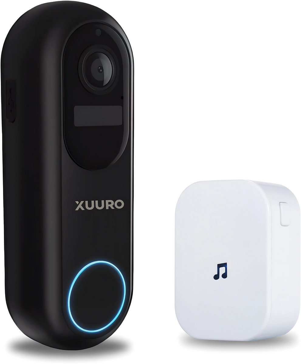 Xuuro XVR 3800 Video Deurbel inclusief Binnenbel en 64GB SD-kaart