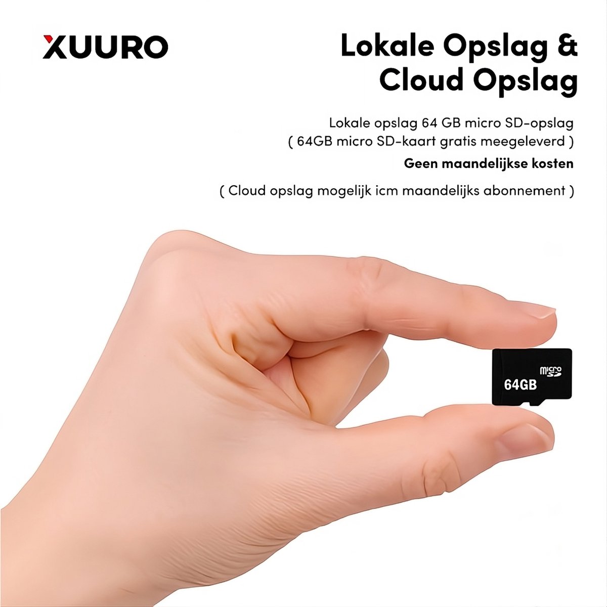 Xuuro XVR 3800 Video Deurbel inclusief Binnenbel en 64GB SD-kaart