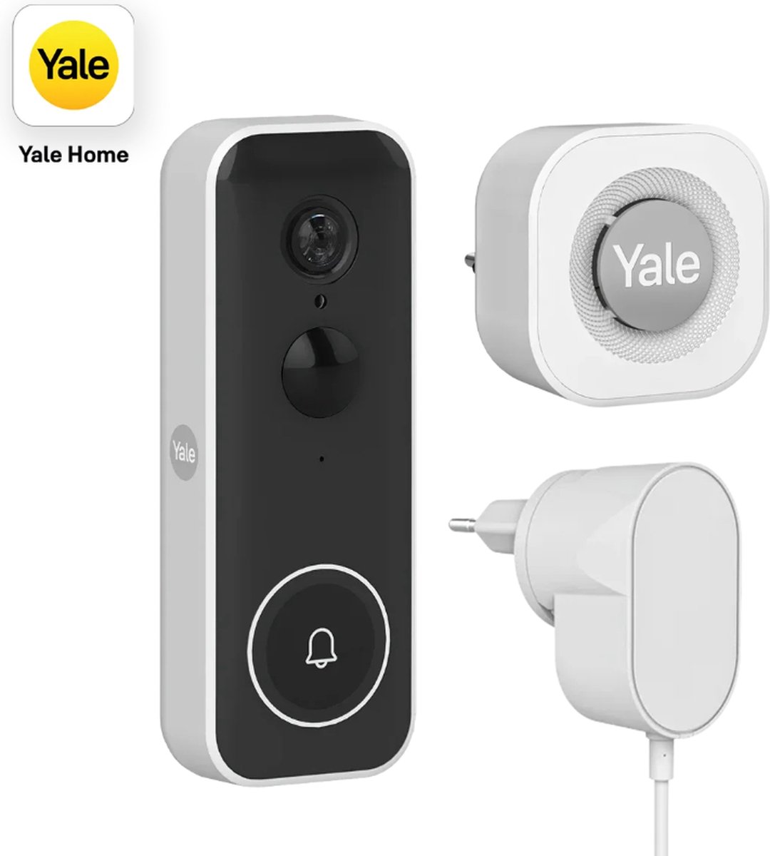 Yale Video Deurbel met Camera en Gong