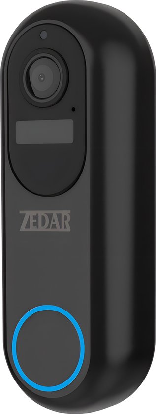 Zedar V600 Video Deurbel Draadloos Accu 1080P