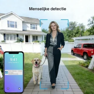 Zolvano® videodeurbel met camera-intercomsysteem - zwart