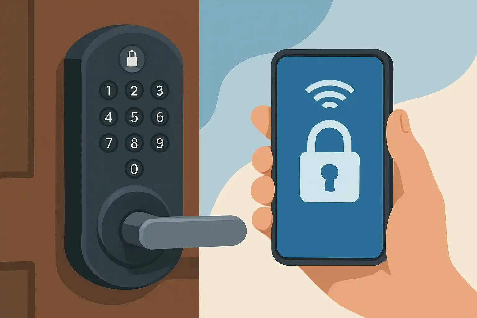 Een slim deurslot met code of app: welke toegangsmethode past het best bij jouw dagelijks leven?