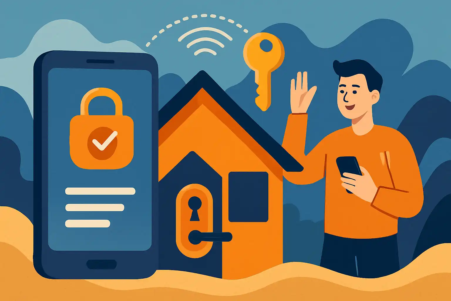 Hoe je je slimme deurslot inzet voor zorgeloze woningruil en house sitting