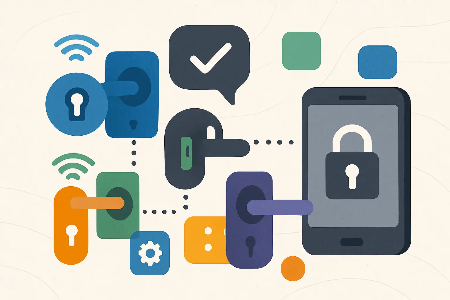 Meerdere slimme deursloten in één huis: zo beheer je verschillende merken, apps en toegangsregels zonder gedoe