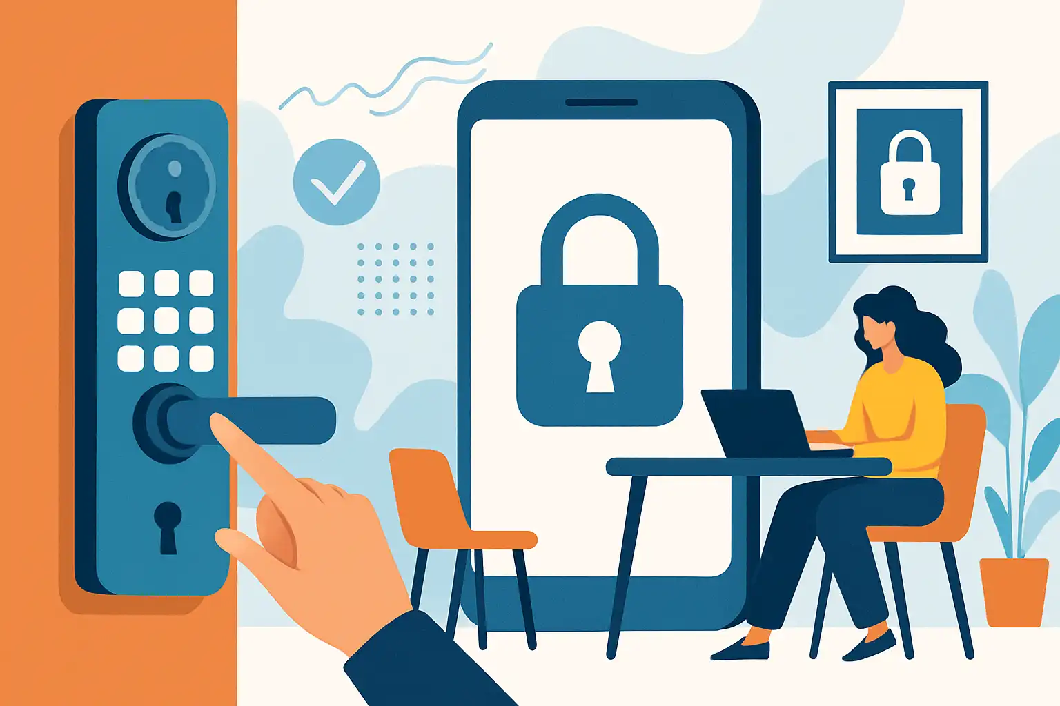 Zo beheer je slimme deursloten in coworkingruimtes en flexplekken zonder gedoe