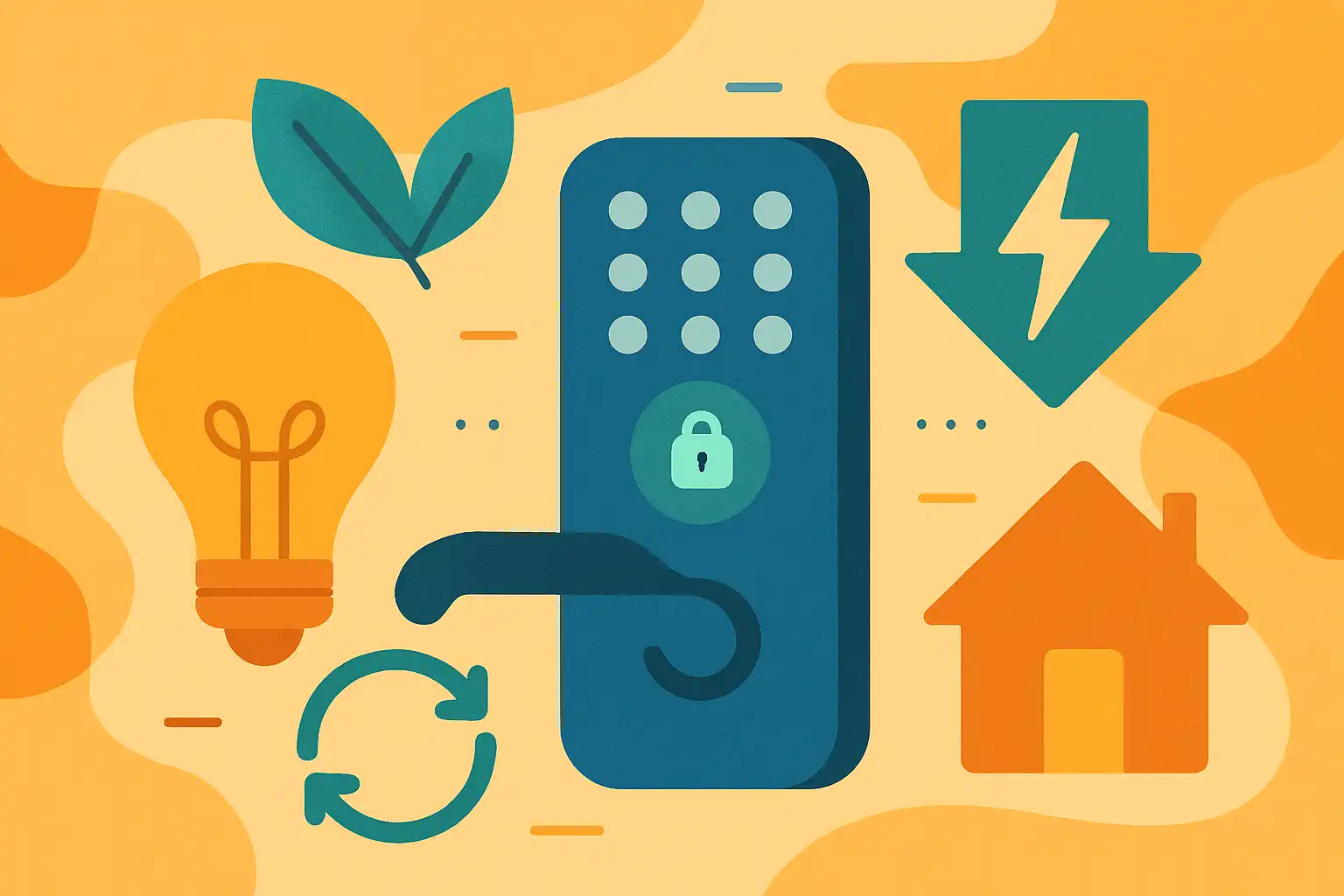 Zo bespaar je energie met een slim deurslot: slimme routines die je gas- en stroomverbruik verlagen