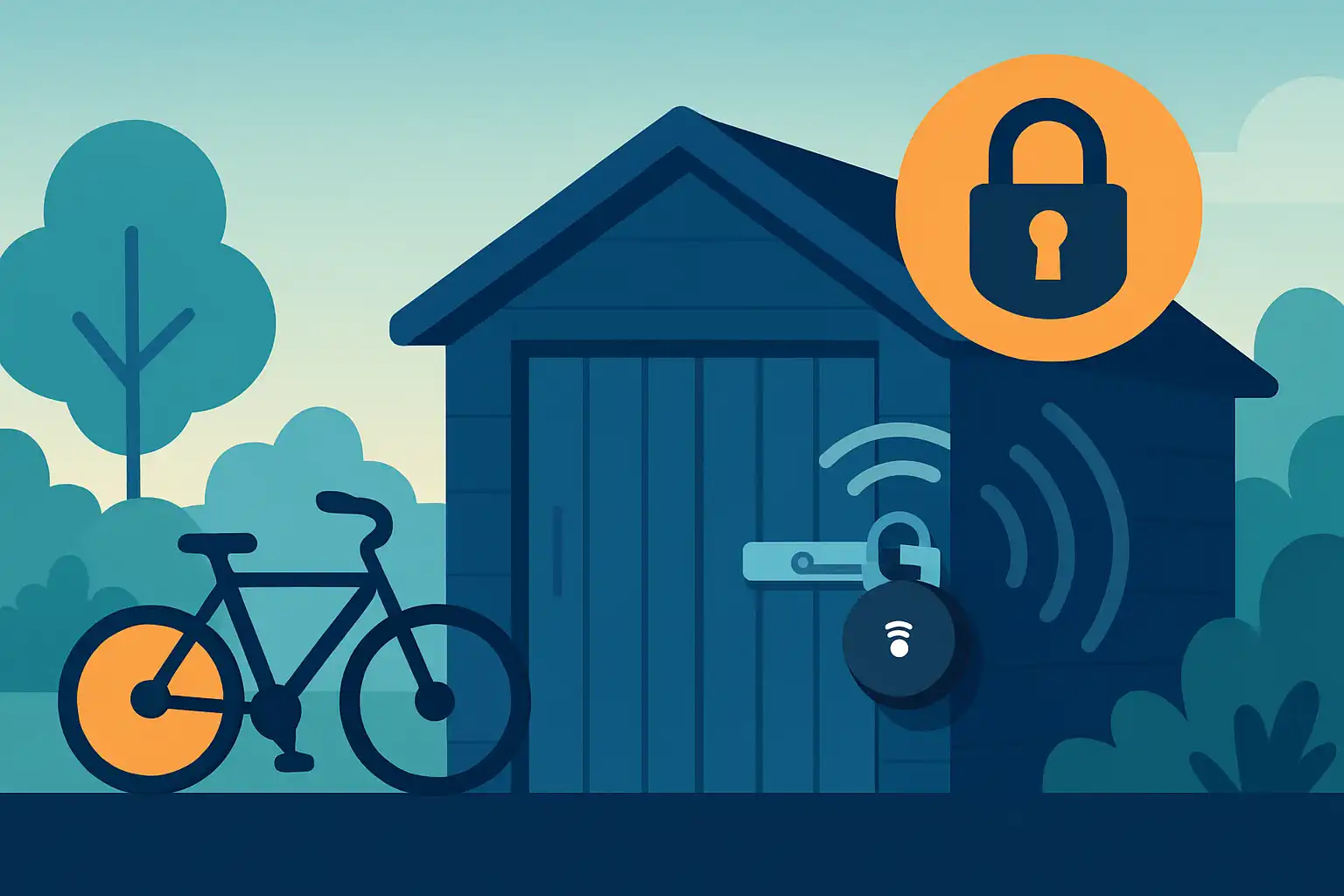 Zo beveilig je je schuur en fietsen met een slim deurslot: praktische oplossingen voor buitengebruik