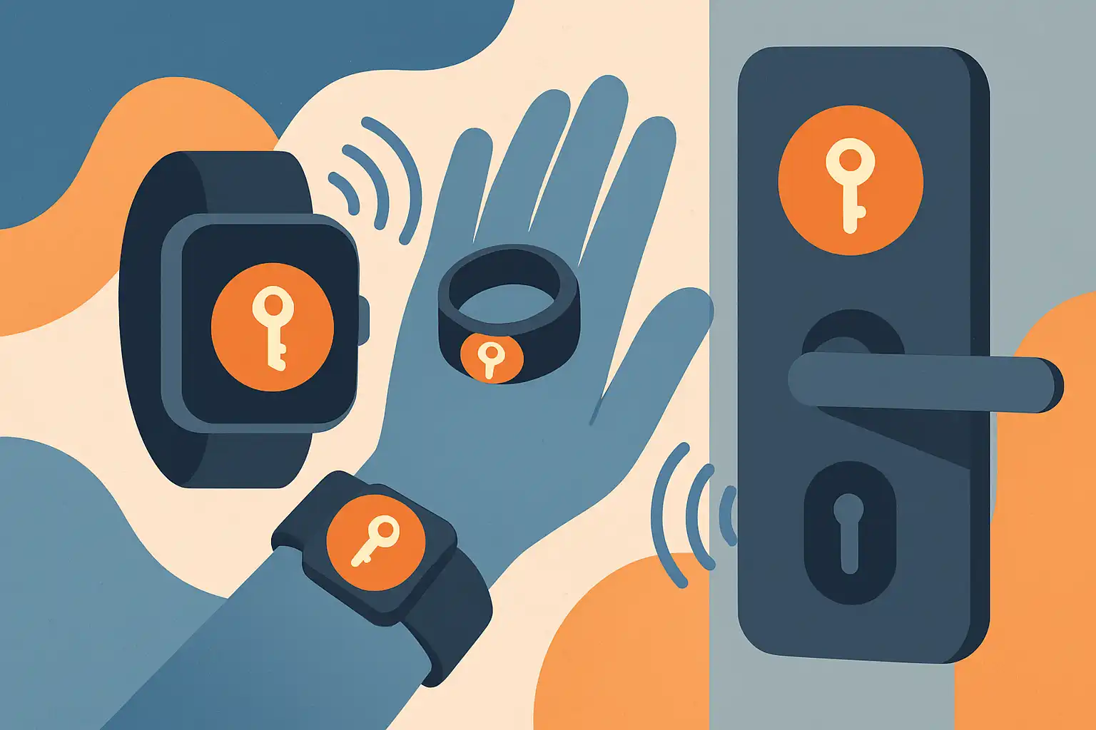 Zo gebruik je je smartwatch en slimme ring als sleutel voor je slimme deurslot