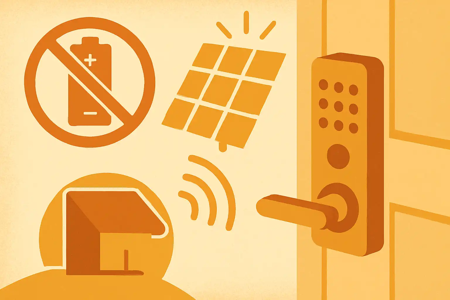 Zonder batterijen eindelijk verleden tijd? zo werken energie-harvestende slimme deursloten en waarom je ze wilt