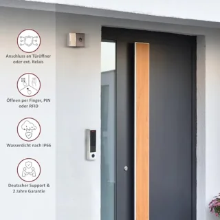RFID Vinger- en Pincodeslot met Relais en Wiegand - Veiligheidsoplossingen voor Toegang