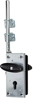 Garagedeurslot en Poortslot Set met Noodontgrendeling - 200 mm
