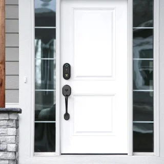 Slimme Deurslot met Vingerafdruk en Toetsenbord - Keyless Ingang en Bluetooth Technologie