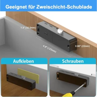 Elektronisch Kastslot RFID NFC zonder Sleutels - Veiligheidsoplossing voor Meubels