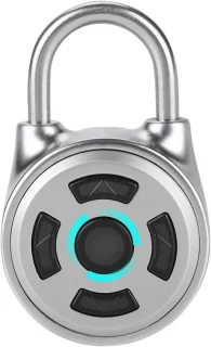 Bluetooth hangslot - Mini draadloze metalen vergrendeling, app-wachtwoord met ondersteuning voor iOS en Android