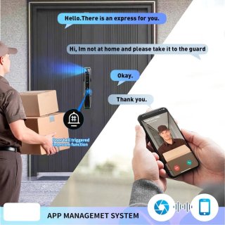 Wat vinden we goed aan de Smart Deurslot – Slim Deurslot – Elektronisch Slot – Deurslot Met Gezichtsherkenning – Video Deurbel – Aluminium Behuizing – Vingerafdruk & App Ontgrendeling - Alleen Slot - Geen Insteekslot